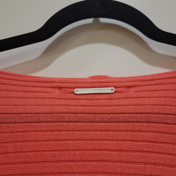 Only Ribbed Pink Sweater, Size Small - Picture 4 of 12